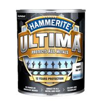 Antikoroziniai dažai HAMMERITE Ultima, 0,7 l, baltos sp., blizgūs
