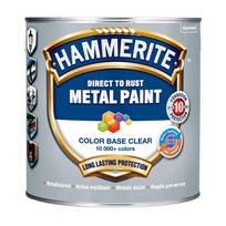 Antikoroziniai dažai HAMMERITE Smooth, 2,35 L, BC bazė, tonuojami, blizgūs