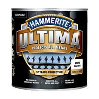 Metalo dažai HAMMERITE ULTIMA MATT WHITE, 2,2L