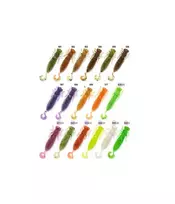 Silikoninis masalas Larva Lux 2, įvairių spalvų, 1-0016
