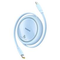 Pakrovimo Laidas - Baseus Free2Pull USB-C į iP Lightning Greitas Pakrovimas 20W 1m Mėlynas