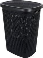 Skalbinių dėžė Bathroom Solutions, 60 l, juoda sp., 37 cm x 45 cm