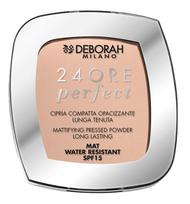 Kompaktinė pudra Deborah Milano 24Ore Perfect, SPF 15, 03 rose, 9 g