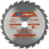 Pjovimo diskas medienai Norton 70184608062; 235x30 mm; Z24