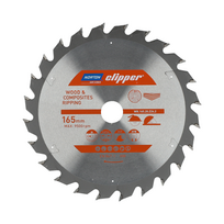 Pjovimo diskas medienai Norton TARGET TOOL; 165x20 mm; Z24