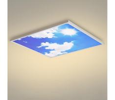 Brilagi - LED lubinis šviestuvas SLIMFRAME SKY LED/58W/230V 60x60 cm sidabrinė/mėlyna