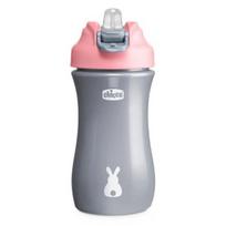 Gertuvė Chicco su minkštu snapeliu 144808, rožinė, 350 ml
