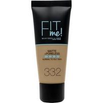 Skystas makiažo pagrindas Fit Me Maybelline 332 golden, 30ml