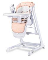 Caretero maitinimo kėdutė/sūpynės Indigo, powder pink