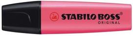 Teksto žymeklis Stabilo Boss Original, 2 - 5 mm, rožinė sp., 10 vnt.