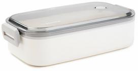 Dėžutė maistui Homla Loene 858937, 0.75 l, 21 cm x 12 cm, balta sp.