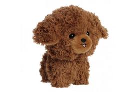Pliušinis žaislas šuo 4Baby Teddy Pets Poodle, ruda sp., 17 cm