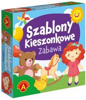 Piešimo rinkinys Alexander Szablony Kieszonkowe – Zabawa, įvairių spalvų