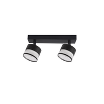 Šviestuvas lubų Light Prestige Kendal, GX53, 2 x 7 W, juoda sp.
