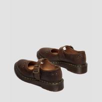 Dr. Martens MARY JANE FLOWER Dark Brown Crazy Horse - Dydis 37 (42391200 )