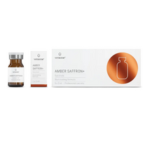 Venome Amber Saffron+, intensyviai drėkinantis ir skaistinantis kokteilis, 3 ml.