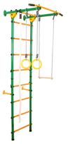 Sporto kompleksas (gimnastikos sienelė) JUNIOR ATLET LIGHT, žalia-geltona, 220x55cm