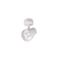 Šviestuvas lubų Light Prestige Dravo, GU10, 1 x 8 W, balta sp.