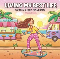 Forlaget Tukan Cozy Coloring - Amelia Green: Living my best life