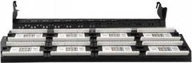 Gembird Patch Panel 48 Ports 19 "'Cat.6 with cable management function black
