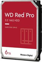 Western Digital HDD|WESTERN DIGITAL|Red Pro|6TB|SATA 3.0|256MB|7200 rpm|3,5"|WD6005FFBX