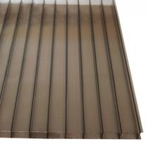 Polikarbonatas 2100x6000 10mm pilkas SMART
