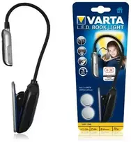 Varta 16618101421 Rankinis spustelėjamas žibintuvėlis Juoda, Sidabras LED