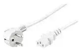 MicroConnect IEC320 maitinimo laidas, 5m, balta (PE010450W)