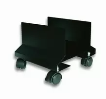 Techly ICA-CS 34 multimedijos įrenginio vežimėlis / stovas Multimedijos vežimėlis Juoda PC