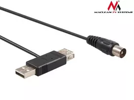 MACLEAN MCTV-697 Maclean MCTV-697 adapteris USB maitinimo šaltinis prie DVB-T antenos