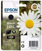 Epson originali rašalo lizdinė plokštelė T181140, 18XL, juoda, 11,5 ml (C13T18114022)