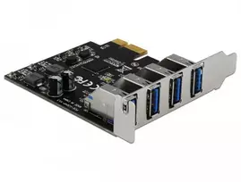 Delock USB 3.0 PCI Express kortelė su 4 x išoriniais A tipo lizdais