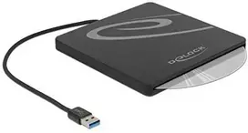 Kištukinis lizdas Delock 5.25 ′ Sloto- in Slim SATA 9,5 / 12,7 mm iki USB 3.0 (42604)