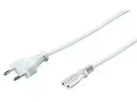 Maitinimo kabelis MicroConnect maitinimo laidas nešiojamasis kompiuteris 1,5m Baltas - PE030715W