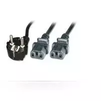 MicroConnect Y-Cord maitinimo laidas, 2 x C13, 3m (PE011330)