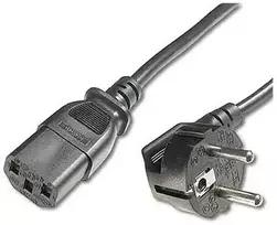 MicroConnect Maitinimo laidas 1m Juoda IEC320