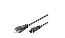 Maitinimo kabelis MicroConnect Šveicarijos - C5, 1,8m, juoda (PE160818)