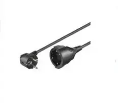 MicroConnect Schuko ilgintuvas, MF, 5m, juoda (PE140500)