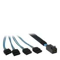 Inter-Tech PFP 8643 – SATA x4.5m, mėlyna (88885003)