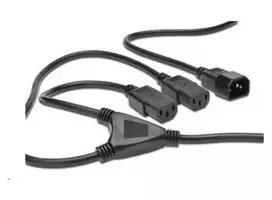 PremiumCord PREMIUMCORD c13 1xM / 2xF maitinimo laidas - kpsy
