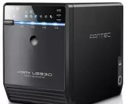 FANTEC QB-35US3-6G - Disko korpusas 3.5" - Maitinimo blokas-ventiliatorius - USB 3.0 Serial ATA