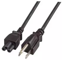 Efb Elektronik Kabelis zasilający EFB Kabelis zasilające USA/NEMA 5-15P-C5 180°, sw, 1.8m, SVT AWG18x3C