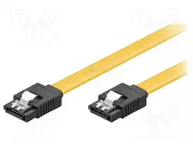 Goobay SATA - SATA, 0,2 m, geltona (94012)