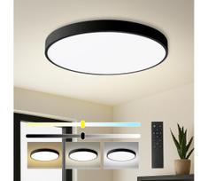 Brilagi - dimeriuojamas POOL SMART baseino LED šviestuvas 100W/230V Ø 80 cm Wi‑Fi Tuya juodas + nuotolinis pultas