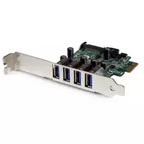 StarTech PCIE x1 – 4x USB 3.0 valdiklis (PEXUSB3S4V)