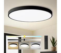 Brilagi - Dimeriuojamas LED šviestuvas POOL SMART LED/180W/230V Ø 120 cm Wi‑Fi Tuya juodas + pultas