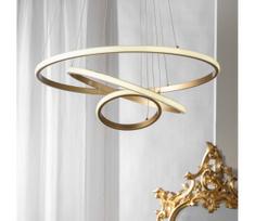 ONLI - LED liustra ant troselio NOELIA LED/40W/230V auksinė