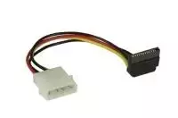 „InLine SATA“ maitinimo adapterio kabelis į 4 kontaktų „Molex“, pakreiptas į viršų
