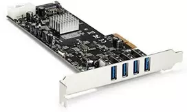 StarTech PCIE 2.0 x4 – 4x USB 3.0 valdiklis (PEXUB3S44V)
