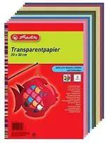 Herlitz A4 formato spalvotas popierius žibintams Permatomas